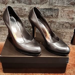 Gucci Silver Women's Heels